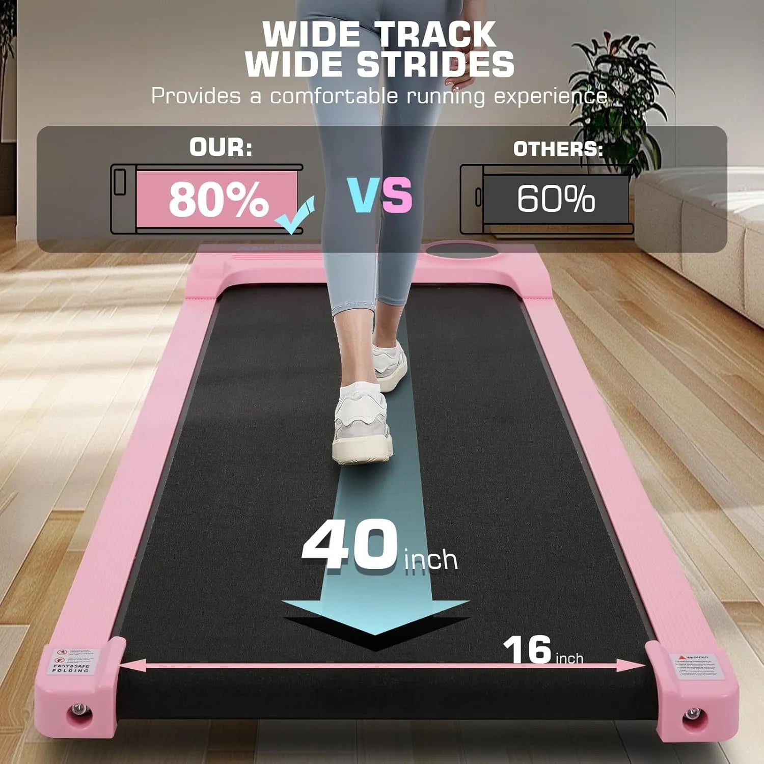 Under Desk Treadmill,3 in 1 Walking Pad Treadmill for Home